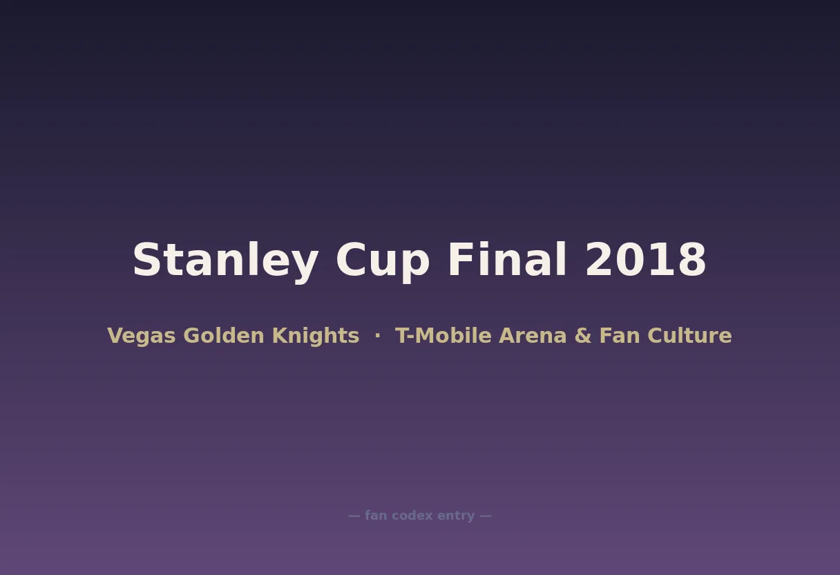 Stanley Cup Final 2018